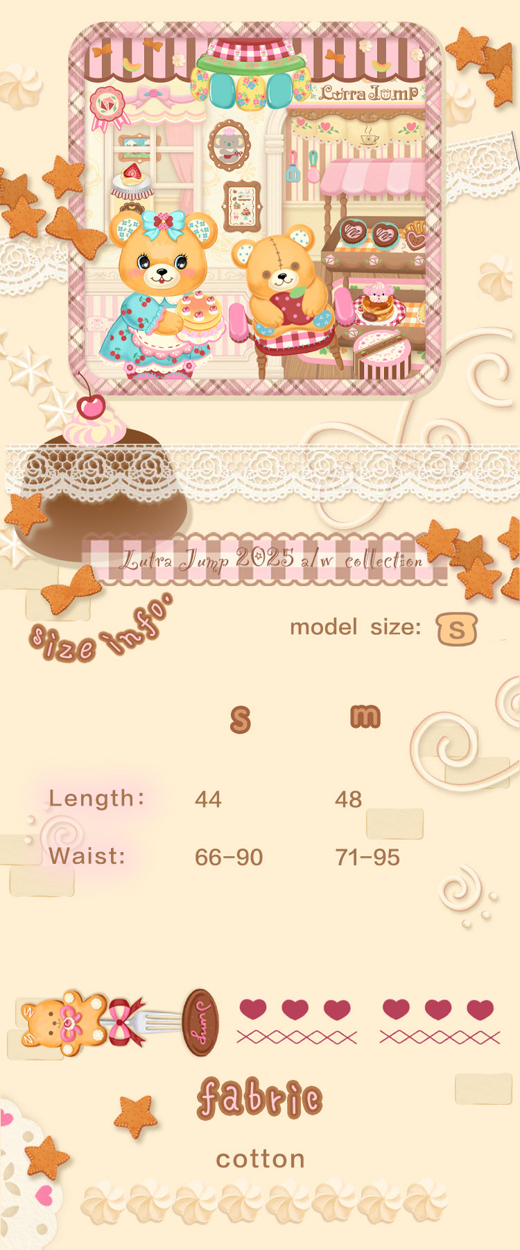 Retro diagonal striped bear thin and versatile cute knitted short skirt